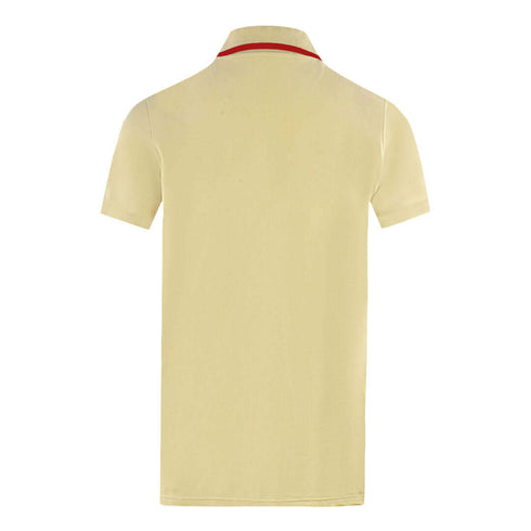 Aquascutum Mens P01323 12 Polo Shirt Beige